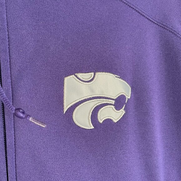 Nike Unisex K State Wildcats Full Zip Hooded Jacket - Picture 4 of 8